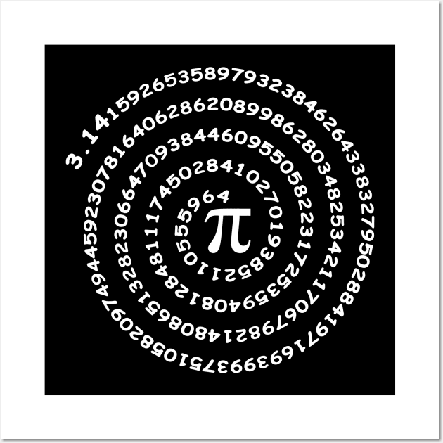 Pi Number Wall Art by Saulene